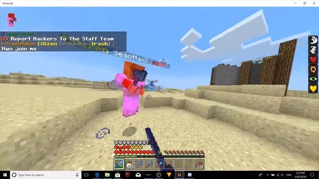 Minecraft- Autoclicker on Vendetta? смотреть онлайн