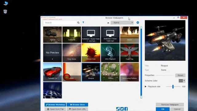 Live wallpaper for windows 10.. смотреть онлайн