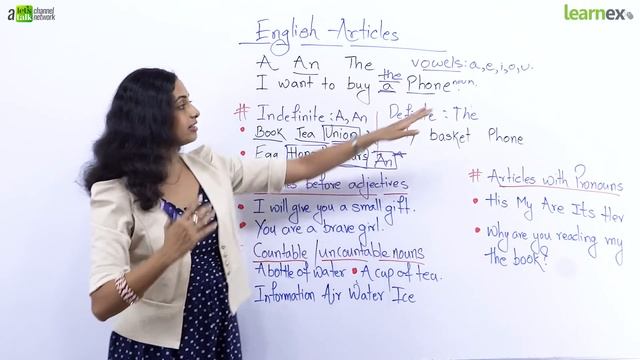 सीखों Use of Articles (a, an, the) in English Grammar with Examples in Hindi | Learn with Meera смотреть онлайн