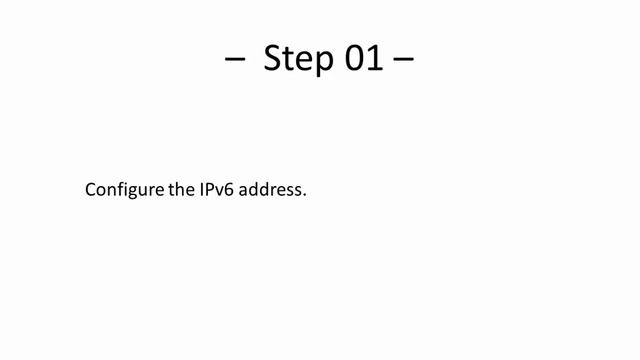 Windows 2012 - Static IPv6 network configuration смотреть онлайн