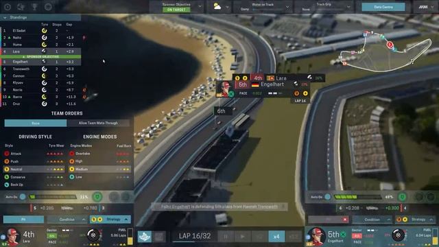 Motorsport Manager GT Class Season 8 - Black Sea GP! - 107 - (PC Custom Team) смотреть онлайн