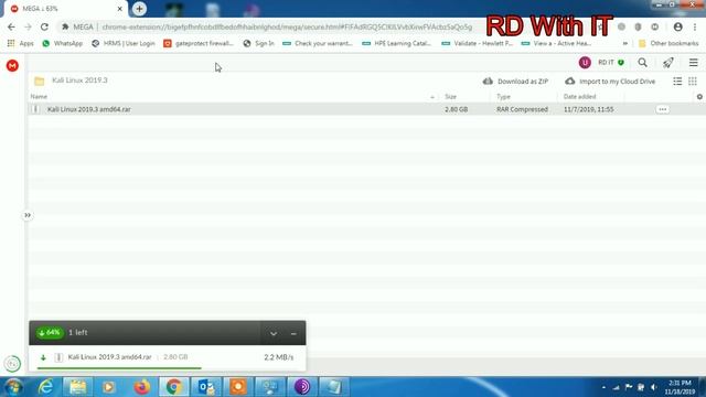 Download Kali Linux @rdwithit смотреть онлайн