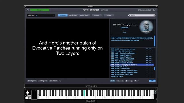 Omnisphere Collection Volume 1: Patch Demo (No Talking) смотреть онлайн