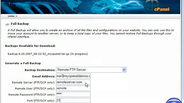 [Web Hosting Tutorial] How to backup your websites with cPanel. смотреть онлайн