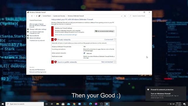 HOW TO DISABLE FIREWALL IN WINDOWS 10 смотреть онлайн