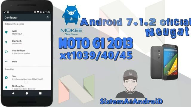 ROM Mokee 7.1.2 Oficial Moto g1 2013 /4G LTE XT1039/40/45...... (PEREGRINE)+(FALCON) смотреть онлайн