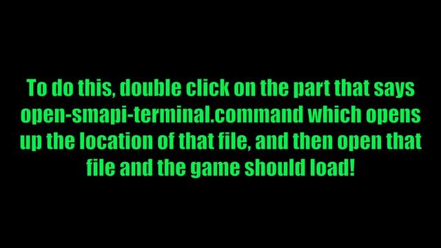 SMAPI Not Opening With Terminal смотреть онлайн