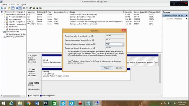 Como crear particiones en windows xp, 7, 8, y 10 смотреть онлайн