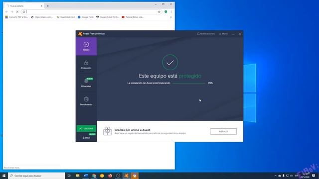 Descargar e instalar un antivirus gratuito (Avast) para Windows смотреть онлайн
