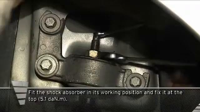 How to replace Rear Shock Absorbers - Saab 9-3 смотреть онлайн