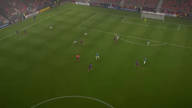 The winning goal of Andres iniesta :Fifa 17 смотреть онлайн