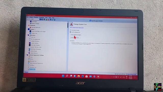 how to change system fonts in windows 11 latest Microsoft os simple смотреть онлайн