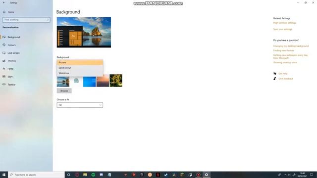 How to change your wallpaper in windows 10(2021) смотреть онлайн