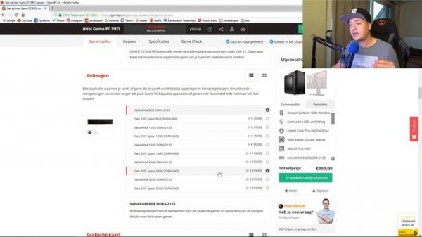 i am buying a gaming pc / gamepc.nl
