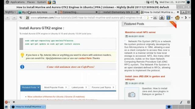 Ubuntu 11.10 That Looks Like 10.10 смотреть онлайн
