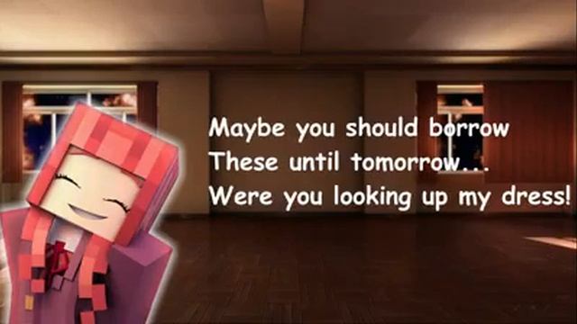 Minecraft Just Monika Doki Doki (Lyrics)