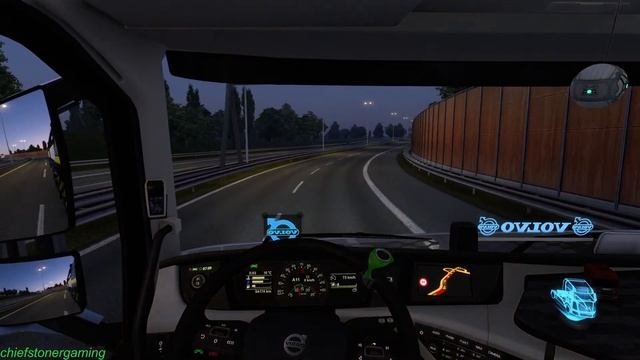TruckersMP Euro Truck Simulator 2 Logitech G920 3070 TI OC Simvertex смотреть онлайн