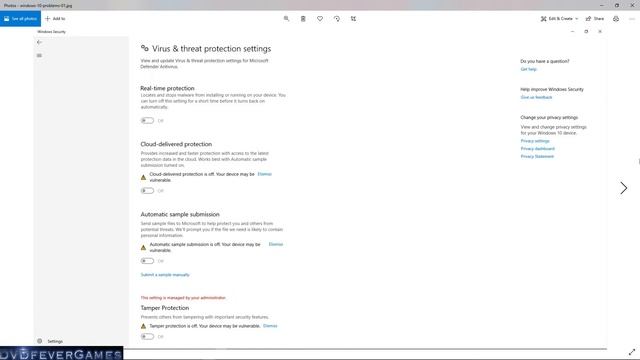 How to fix Windows 10 Real Time Protection Greyed Out? I can't fix it! (FIXED! See description) смотреть онлайн