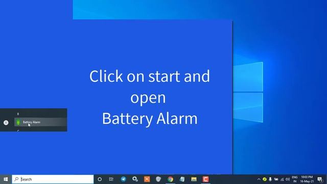 How to set battery alarm in windows 10. смотреть онлайн