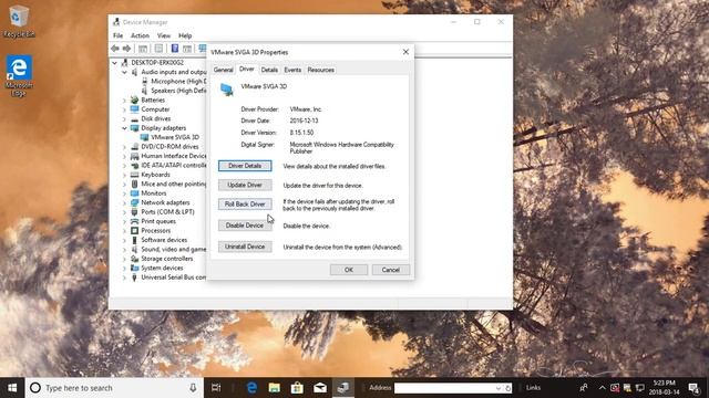 How to Roll Back a Device Driver to a Previous Version in Windows 10 смотреть онлайн