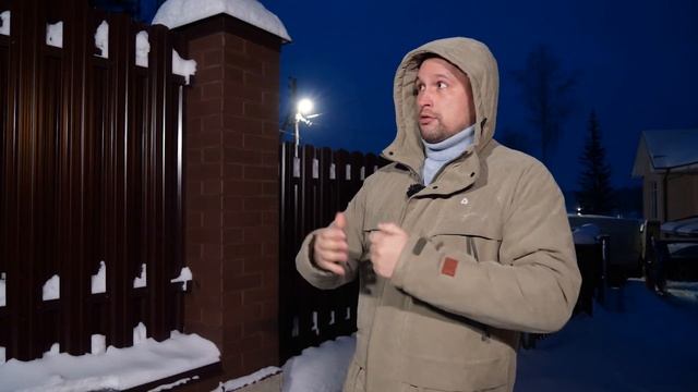 Забор из евроштакетника зимой / Сугробы стали проблемой? смотреть онлайн