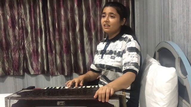 Aawen te tainu dassan| Hargun Kaur| Ghulam Ali Khan Saab~Kavita Krishnamurthy Ji| Harmonium Cover смотреть онлайн