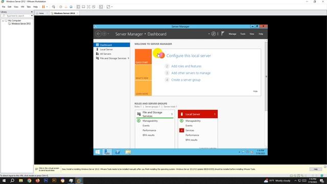 How to install windows server 2012 r2 in VMware Workstation смотреть онлайн