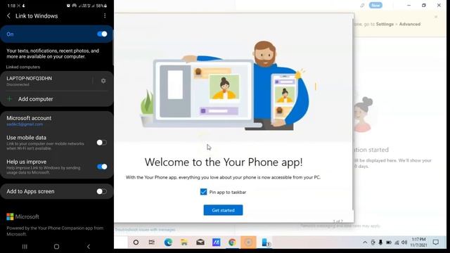 How To Use Link To Windows On Your Smartphone | Link your Android Phone to Windows 10 смотреть онлайн