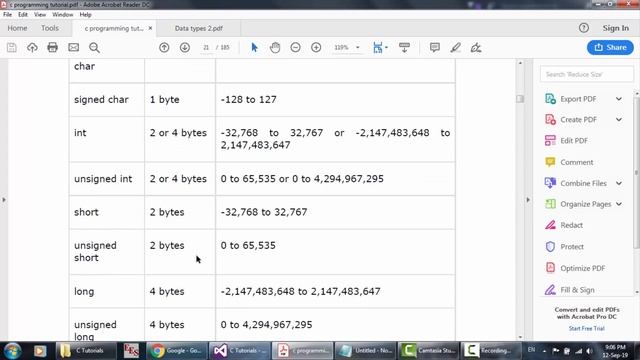 Learn C Programming Language For Beginners From Scratch, Data Types Optimization, Integer, Float смотреть онлайн