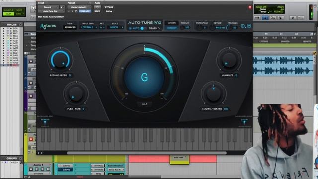 AutoTune Pro Demo - Recording Vocals With Autotune Pro
