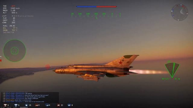 Gaijin Changes Gun Sounds Again... (two MiG-21bis aces) War Thunder IXWA Strike Update смотреть онлайн
