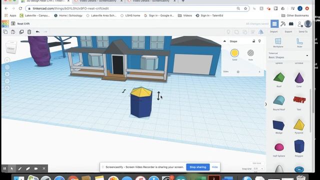Bay Windows- House- Tinkercad смотреть онлайн