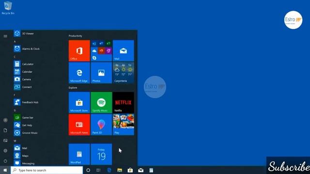 How to launch applications using start menu//Customize your start menu смотреть онлайн