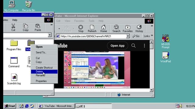 Windows 98 BSOD 3886 смотреть онлайн