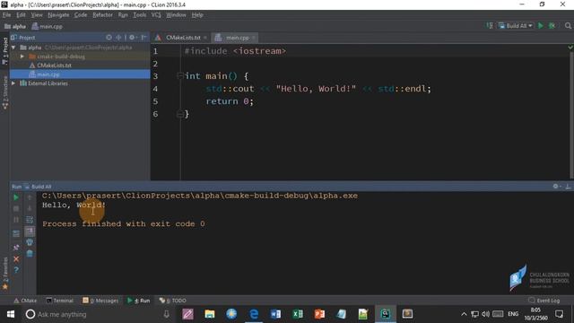 สอน C++: การใช้ CLion IDE ในการเขียนโปรแกรม C++ смотреть онлайн