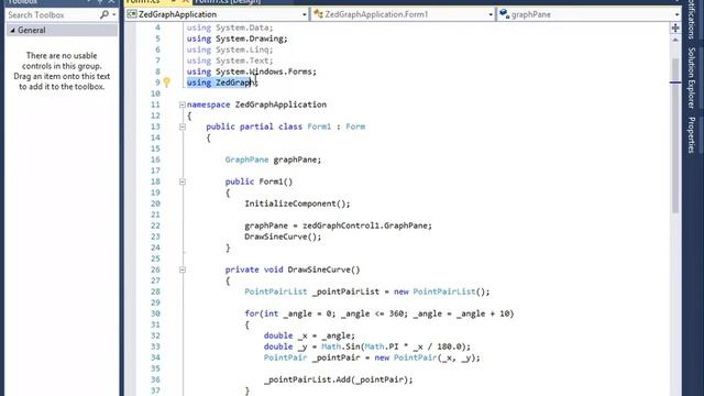 Tutorial on C#: (4) ZedGraph Application смотреть онлайн