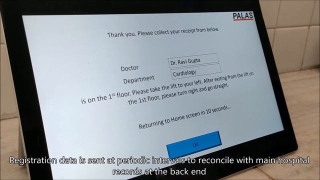 PALAS Self Service System for Hospitals смотреть онлайн