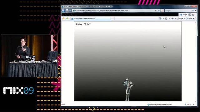 MIX09 Principles of Microsoft Silverlight Animation смотреть онлайн