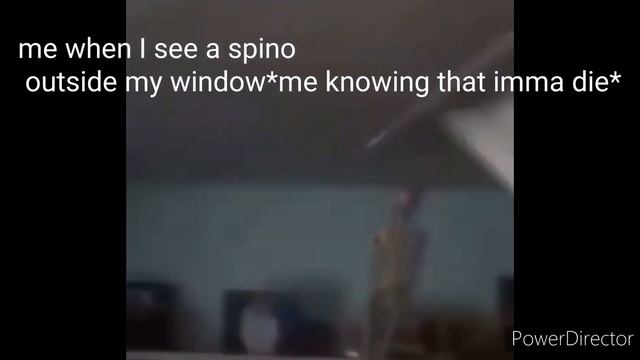 me when I see a Spinosaurus outside my window смотреть онлайн
