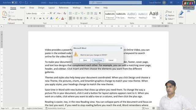 Complete File Tab Of MS Word 2021 | Complete Course of MS Word 2021 смотреть онлайн