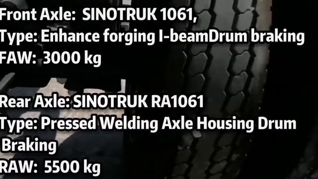 Sinotruk - HOWO Series 4X2 Light Duty 7 Ton (Pay Load) Chassis