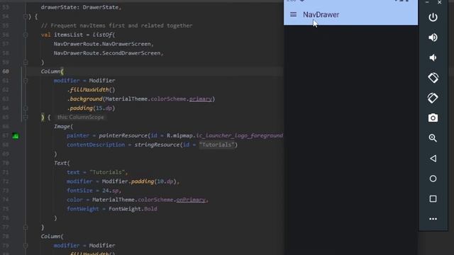 Navigation Drawer with Jetpack Compose смотреть онлайн