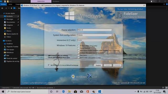 Tema Windows 10! para Windows 7! Instalación Rápida..[Cursor incluido] 2020 смотреть онлайн