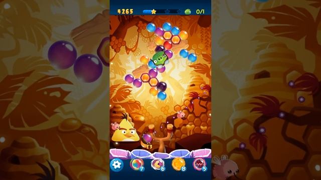 Angry Birds POP Bubble Shooter - Level 121 Gameplay Android walkthrough смотреть онлайн