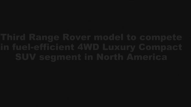 2011 Land Rover Range Rover Evoque смотреть онлайн