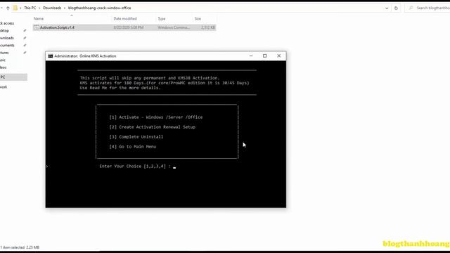blogthanhhoang - Hướng dẫn crack window 10, office 16 vĩnh viễn смотреть онлайн