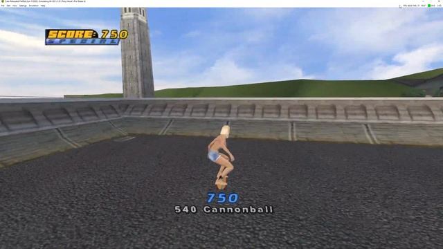 Tony Hawk Pro Skater 4 - xbox emulator CXBX-Reloaded 60 fps THPS4 смотреть онлайн
