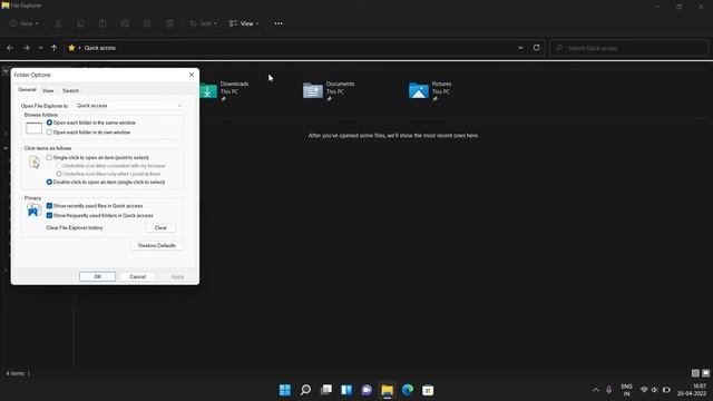 How to hide recently used files in Windows 11 | Hide recently opened files | BVSP Creations смотреть онлайн