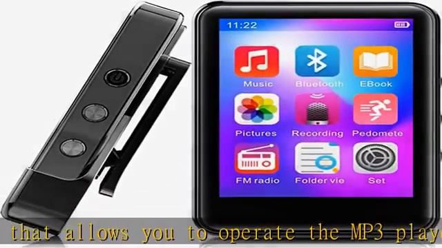 FDY MP3 Player, MP3 Player with Bluetooth5.0, 32GB Portable Music Player with FM Radio/Recorder, Hi смотреть онлайн