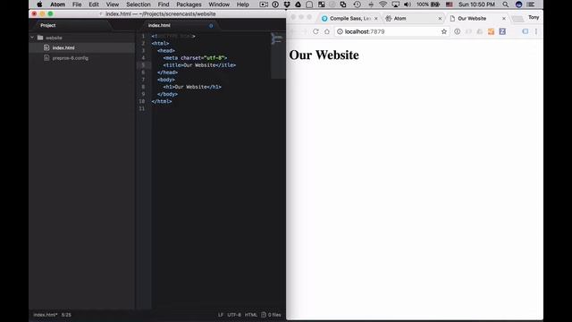 [1] A Web Developer's Toolbox (Part 1 with Prepros) смотреть онлайн